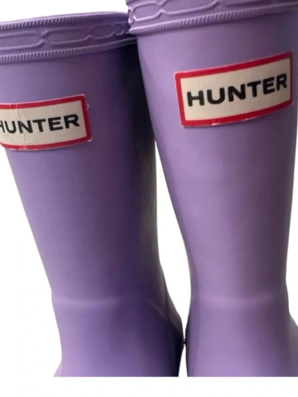 Hunter Kids Rain Boots - Lavender Purple - Size UK 7 / US 8 Toddler
